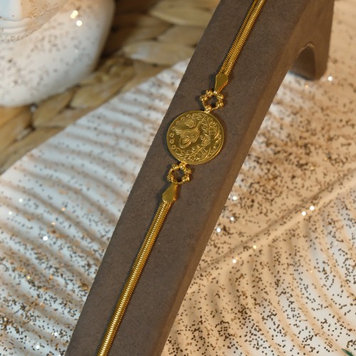 REŞATLI BALIK SIRTI BİLEKLİK 22 AYAR A078806