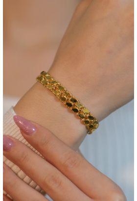 PULLU ZİNCİR BİLEKLİK 22 AYAR A079067