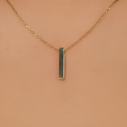 İ HARF KOLYE 22 AYAR A079469