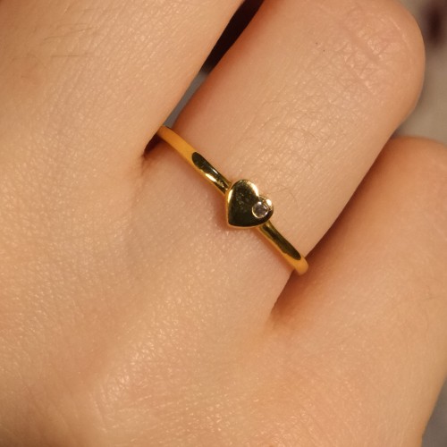 KALP YÜZÜK 22 AYAR A079477 KALP YÜZÜK 22 AYAR A079477