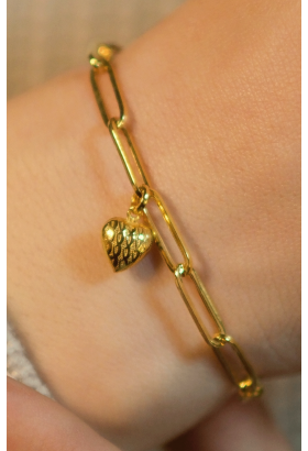 KALPLİ HALAT ZİNCİR BİLEKLİK 22 AYAR A079935 KALPLİ HALAT ZİNCİR BİLEKLİK 22 AYAR A079935