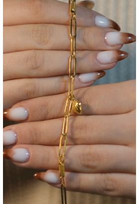 KALPLİ HALAT ZİNCİR BİLEKLİK 22 AYAR A079935 KALPLİ HALAT ZİNCİR BİLEKLİK 22 AYAR A079935