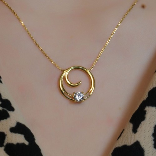 TEKTAŞ KOLYE 22 AYAR A080232 TEKTAŞ KOLYE 22 AYAR A080232