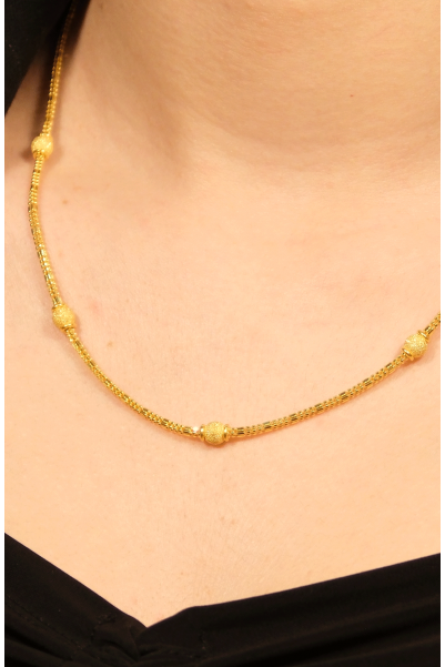 DORİKA TOPLU KOLYE 22 AYAR A080270