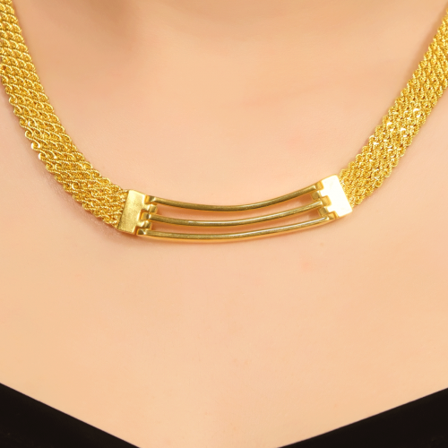 HALAT ZİNCİR KABURGA KOLYE 22 AYAR A080372 HALAT ZİNCİR KABURGA KOLYE 22 AYAR A080372