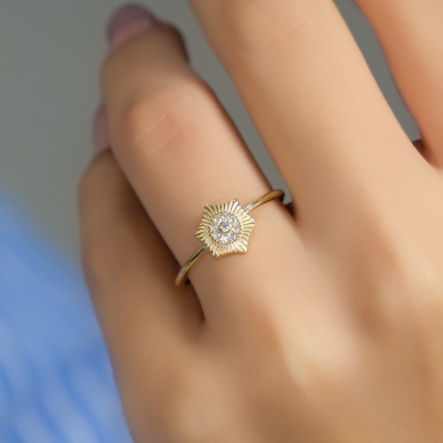 FANTAZİ YÜZÜK 14 AYAR A080548 FANTAZİ YÜZÜK 14 AYAR A080548