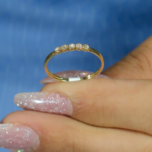 BEŞTAŞ YÜZÜK 14 AYAR A080552 BEŞTAŞ YÜZÜK 14 AYAR A080552