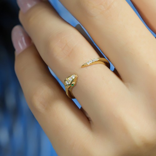 YILAN MODEL YÜZÜK 14 AYAR A080556 YILAN MODEL YÜZÜK 14 AYAR A080556