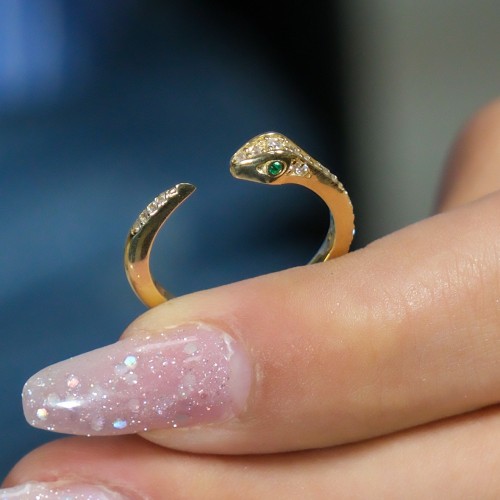 YILAN MODEL YÜZÜK 14 AYAR A080556 YILAN MODEL YÜZÜK 14 AYAR A080556