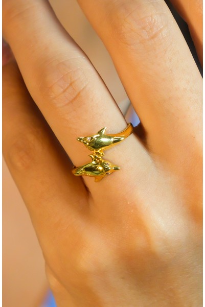 YUNUS BALIĞI MODEL YÜZÜK 22 AYAR A081125