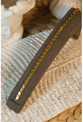 PULLU ZİNCİR BİLEKLİK 22 AYAR A081138 PULLU ZİNCİR BİLEKLİK 22 AYAR A081138