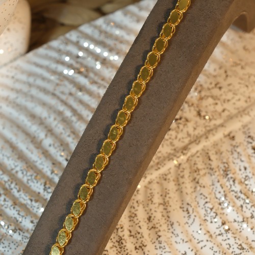 PULLU ZİNCİR BİLEKLİK 22 AYAR A081138 PULLU ZİNCİR BİLEKLİK 22 AYAR A081138