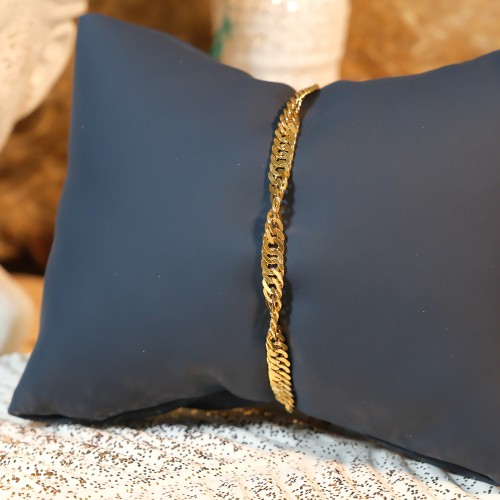 SİNGAPUR ZİNCİR BİLEKLİK 22 AYAR A081250