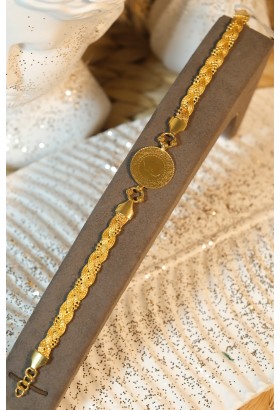 ÇEYREKLİ BİLEKLİK 22 AYAR A081322