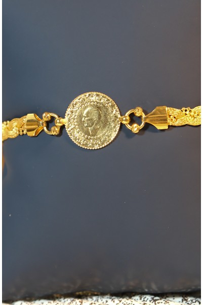 ÇEYREKLİ BİLEKLİK 22 AYAR A081322