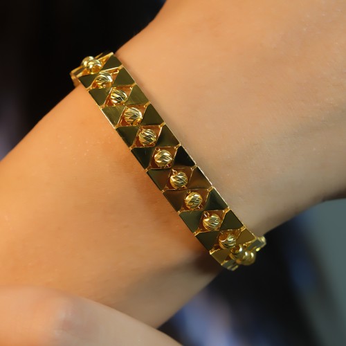 DORİKALI TASARIM BİLEKLİK 22 AYAR A081519 DORİKALI TASARIM BİLEKLİK 22 AYAR A081519