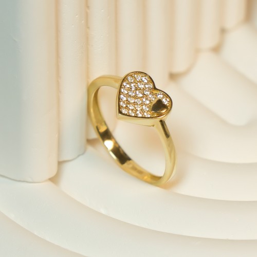 KALP YÜZÜK 14 AYAR A081576 KALP YÜZÜK 14 AYAR A081576