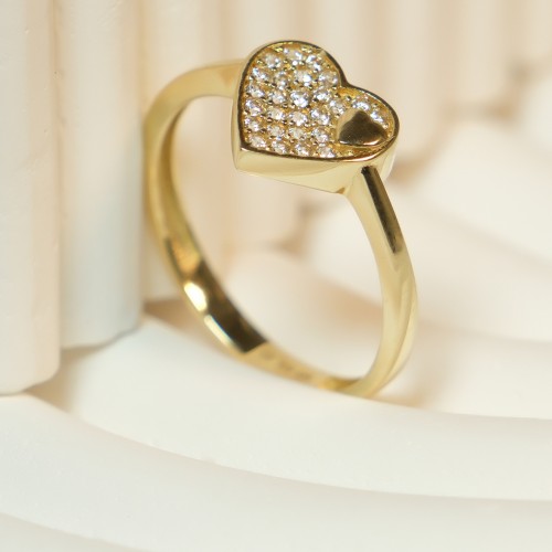 KALP YÜZÜK 14 AYAR A081576 KALP YÜZÜK 14 AYAR A081576