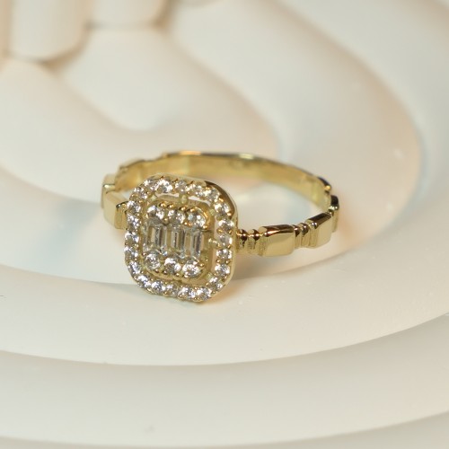 BAGET YÜZÜK 14 AYAR A081581 BAGET YÜZÜK 14 AYAR A081581