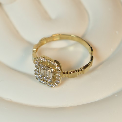 BAGET YÜZÜK 14 AYAR A081581 BAGET YÜZÜK 14 AYAR A081581