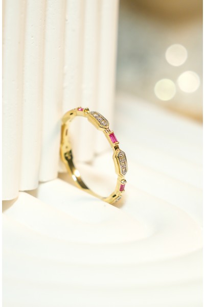 FANTAZİ YÜZÜK 14 AYAR A082284