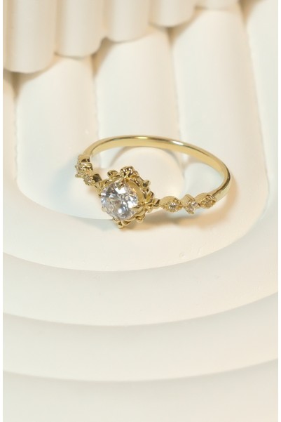 TEKTAŞ YÜZÜK 14 AYAR A082285