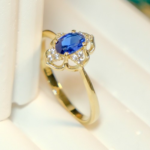 YEŞİL TAŞLI YÜZÜK 14 AYAR A082286 YEŞİL TAŞLI YÜZÜK 14 AYAR A082286