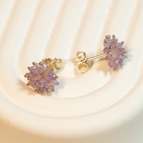 ÇİÇEK MODEL KÜPE 14 AYAR A082319 ÇİÇEK MODEL KÜPE 14 AYAR A082319