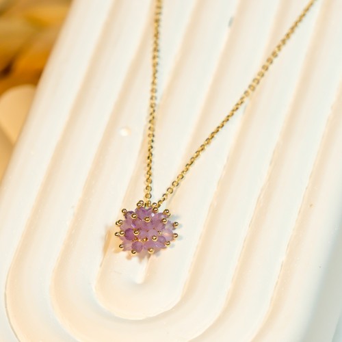 ÇİÇEK MODEL KOLYE 14 AYAR A082324 ÇİÇEK MODEL KOLYE 14 AYAR A082324