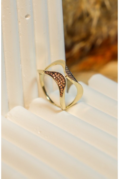 TASARIM YÜZÜK 14 AYAR A082343