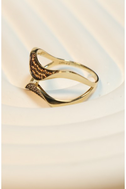 TASARIM YÜZÜK 14 AYAR A082343