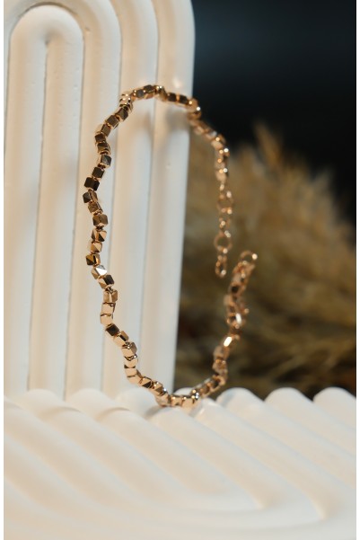 ZİKZAK KELEPÇE 14 AYAR A082354 ZİKZAK KELEPÇE 14 AYAR A082354