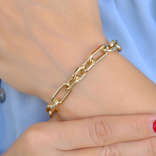 ZİNCİR BİLEKLİK 14 AYAR A084982 ZİNCİR BİLEKLİK 14 AYAR A084982