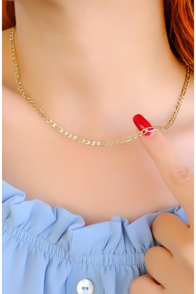 SÜZME MODEL ZİNCİR KOLYE 14 AYAR A084998