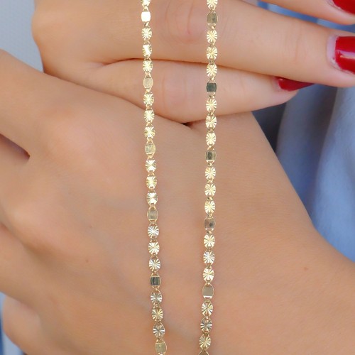 PULLU ZİNCİR KOLYE 14 A085007 PULLU ZİNCİR KOLYE 14 A085007