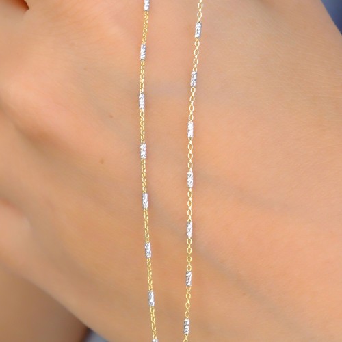 ÇITIR ZİNCİR KOLYE 14 AYAR A085009 ÇITIR ZİNCİR KOLYE 14 AYAR A085009