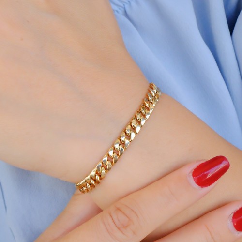 SÜZME MODEL BİLEKLİK 14 AYAR A085017 SÜZME MODEL BİLEKLİK 14 AYAR A085017