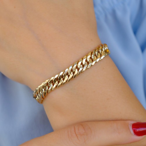 SÜZME MODEL BİLEKLİK 14 AYAR A085018 SÜZME MODEL BİLEKLİK 14 AYAR A085018