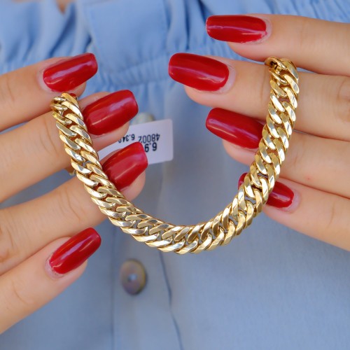 SÜZME MODEL BİLEKLİK 14 AYAR A085018 SÜZME MODEL BİLEKLİK 14 AYAR A085018