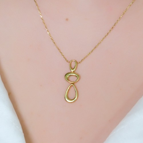 FANTAZİ KOLYE 14 AYAR AT00284 FANTAZİ KOLYE 14 AYAR AT00284