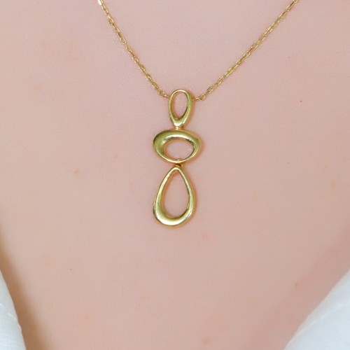 FANTAZİ KOLYE 14 AYAR AT00284 FANTAZİ KOLYE 14 AYAR AT00284