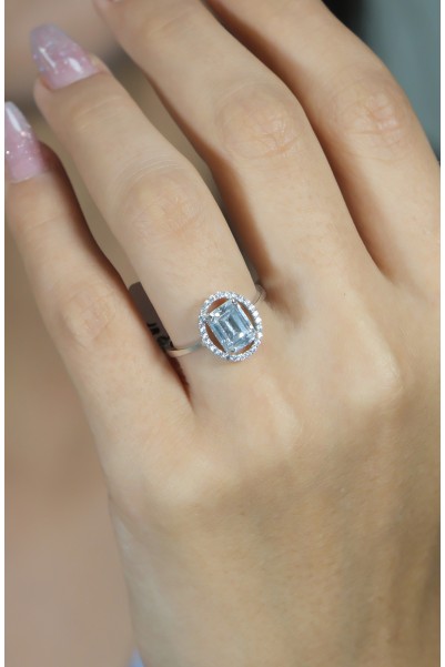 BAGET YÜZÜK 14 AYAR AT00496