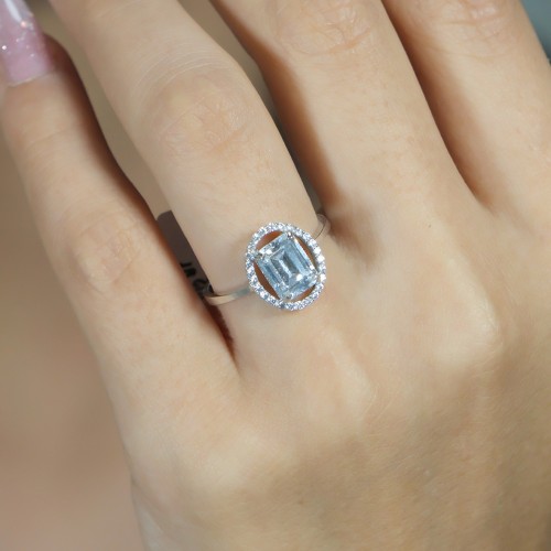 BAGET YÜZÜK 14 AYAR AT00496