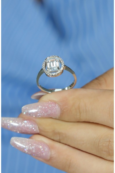 BAGET YÜZÜK 14 AYAR AT00496