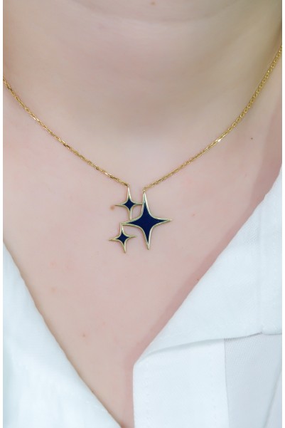 YILDIZ FİGÜRLÜ KOLYE 14 AYAR AT00765