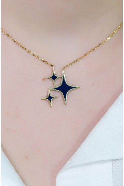 YILDIZ FİGÜRLÜ KOLYE 14 AYAR AT00765