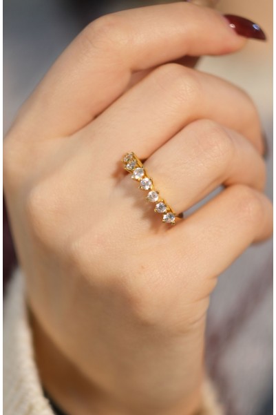 YEDİTAŞ YÜZÜK 22 AYAR AT00823