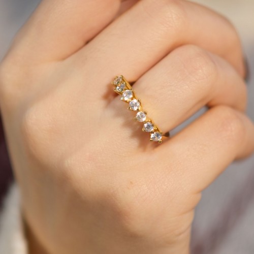 YEDİTAŞ YÜZÜK 22 AYAR AT00823 YEDİTAŞ YÜZÜK 22 AYAR AT00823