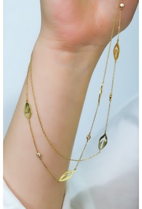 TASARIM ZİNCİR KOLYE 14 AYAR AT01438 TASARIM ZİNCİR KOLYE 14 AYAR AT01438