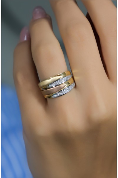 FANTAZİ YÜZÜK 14 AYAR AT01906